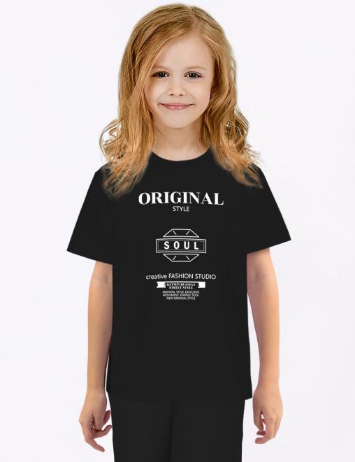 Футболка детская KETMIN SENSATION цв.Чёрный