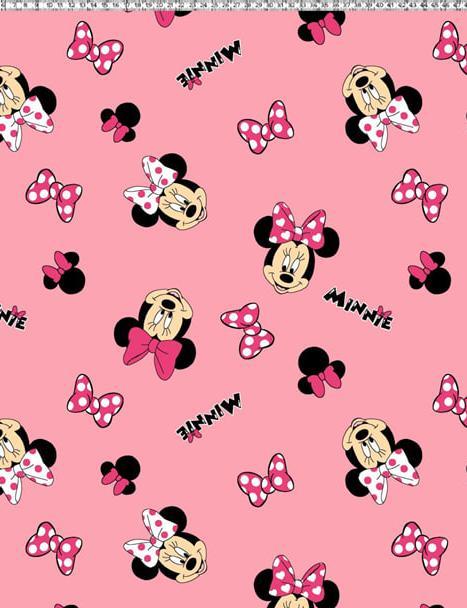 Футер 2-х нитка без ПЭ/ Начёс ОЕ цв.МИННИ БАНТИК