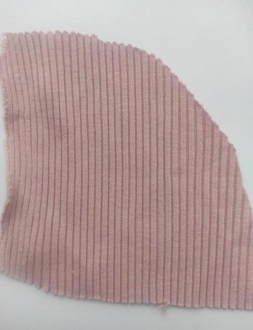 Трикотажная ткань Лапша цв.Розовый