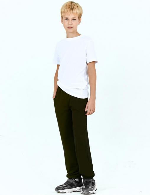 Трико спортивное детское ДЛЯ ФИЗКУЛЬТУРЫ тк.Интерлок цв.Чёрный