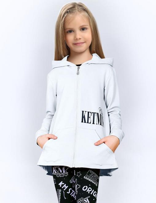 Толстовка на молнии KETMIN CLUB цв.Белый