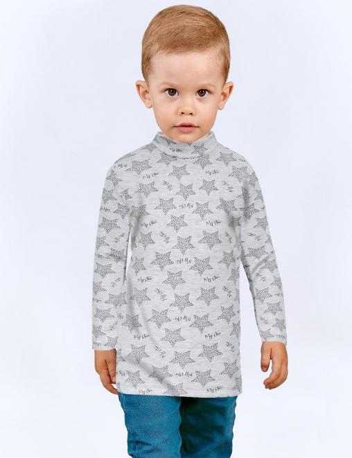 Водолазка детская KETMIN ЛАЙТ MY STAR цв.Серый меланж