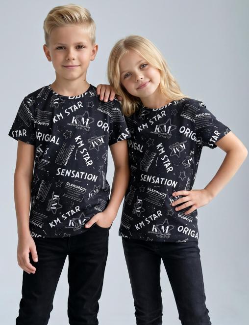 Футболка детская KETMIN URBAN GLAMOROUS цв.Чёрный