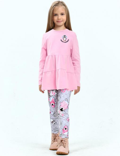 Костюм для девочки KETMIN ПИНГВИНЫ цв.Розовый