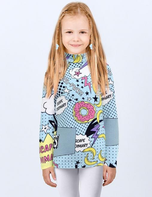 Водолазка детская KETMIN ЛАЙТ YES цв.Голубой Водолазка детская KETMIN ЛАЙТ YES цв.Голубой