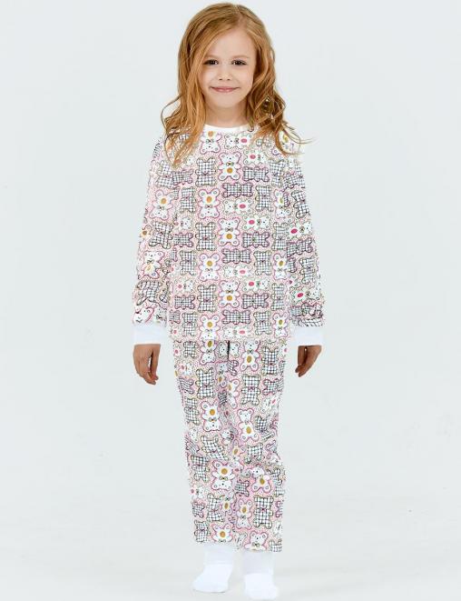 Пижама детская KETMIN НОЧКА  RS МИШКИ МАЛЫШКИ с начесом