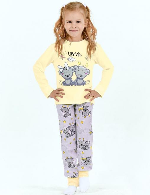 Пижама детская KETMIN HOME МИШКИ SWEET U & ME (Лонгслив/Брюки)