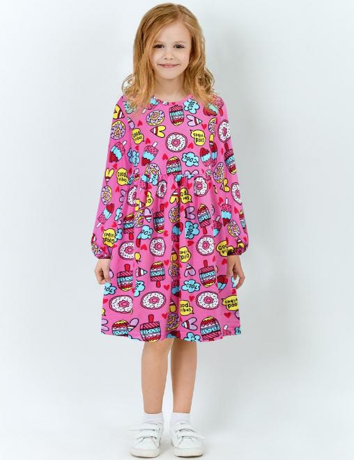 Платье для девочки КАПЕЛЬКА цв.Сладости