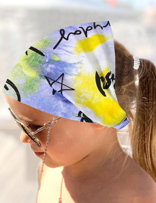 Бандана детская ХЛОПОК цв.Мишка Король