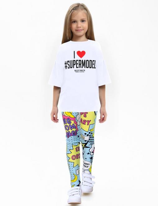 Легинсы детские KETMIN YES цв.голубой