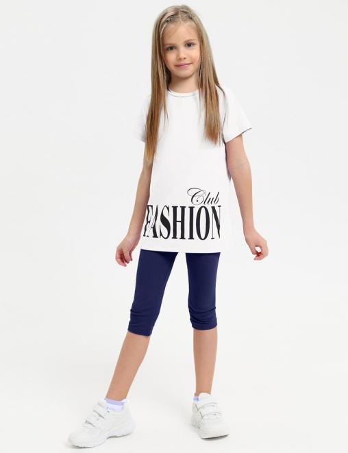 Бриджи для девочки COLOR цв.Синий