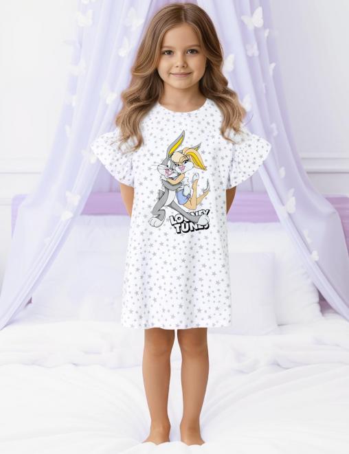 Сорочка детская KETMIN COMFORT LOONEY TUNES цв.Белый