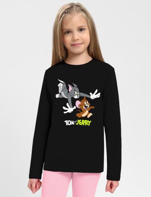 Лонгслив детский KETMIN ТОМ И ДЖЕРРИ LIFE цв.Черный Лонгслив детский KETMIN ТОМ И ДЖЕРРИ LIFE цв.Черный