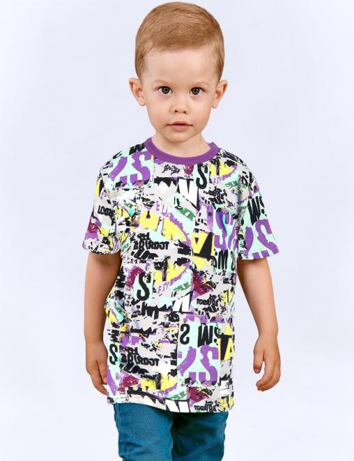 Футболка детская KETMIN HOME рис.Ультрафиолет