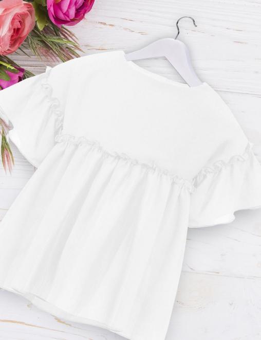 Туника для девочки KETMIN ЭДЭМ цв. Белый