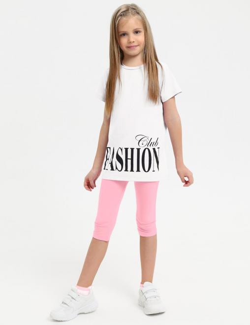 Бриджи для девочки COLOR цв.Розовый