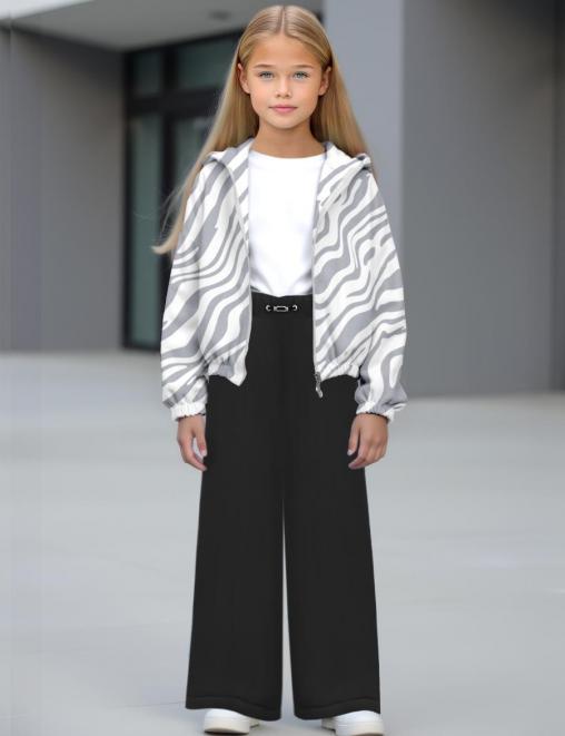 Брюки для девочки мембрана KETMIN МИЛАН цв.Черный