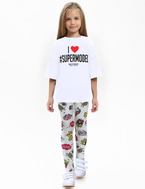 Легинсы детские KETMIN SWEET цв.Серый