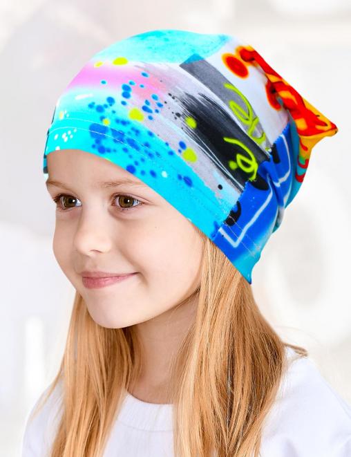 Шапка летняя ГРАФФИТИ Неон