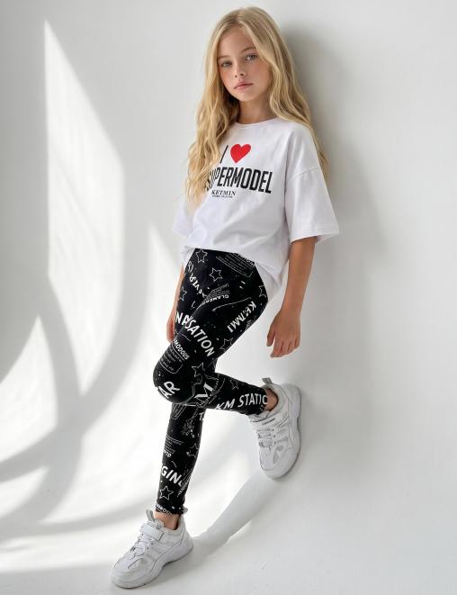 Легинсы детские PREMIUM KETMIN GLAMOROUS цв.Чёрный