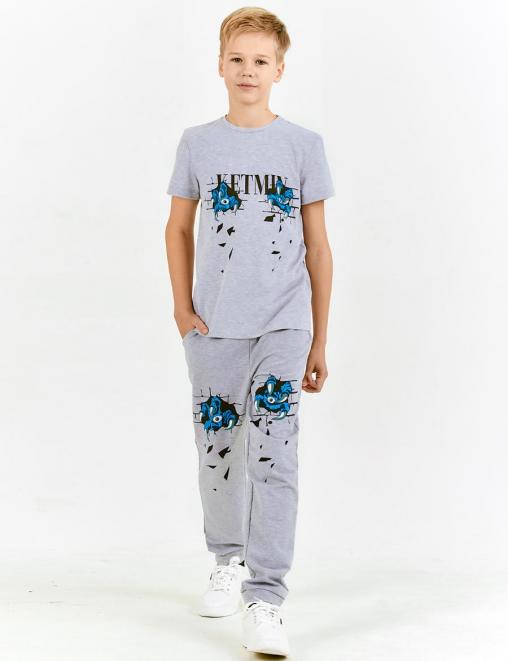Костюм KETMIN SMART КОГТИ цв.Серый (Футболка/Брюки)