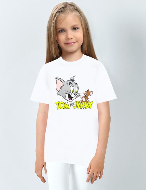Футболка детская KETMIN URBAN ТОМ И ДЖЕРРИ цв. Белый