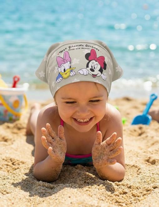 Косынка-бандана СОЛНЫШКО ПОДРУЖКИ цв.Звезды на бежевом