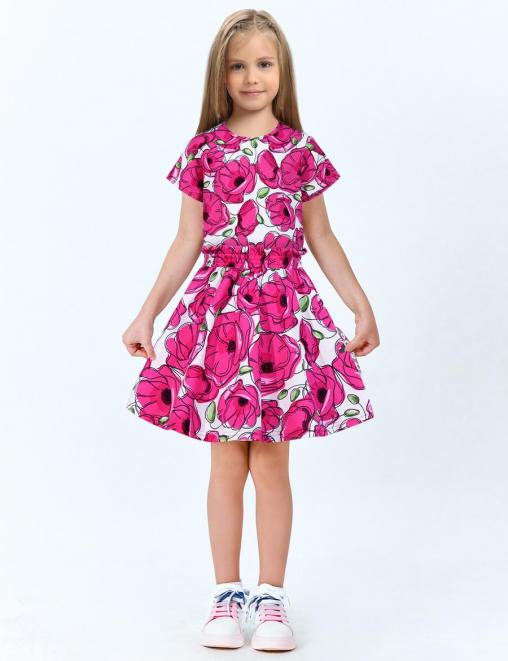 Костюм для девочки KETMIN HAPPY цв.Маки (Футболка/Юбка)