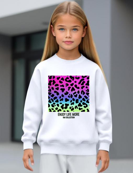 Свитшот детский KETMIN ENJOY LlFE цв.Белый