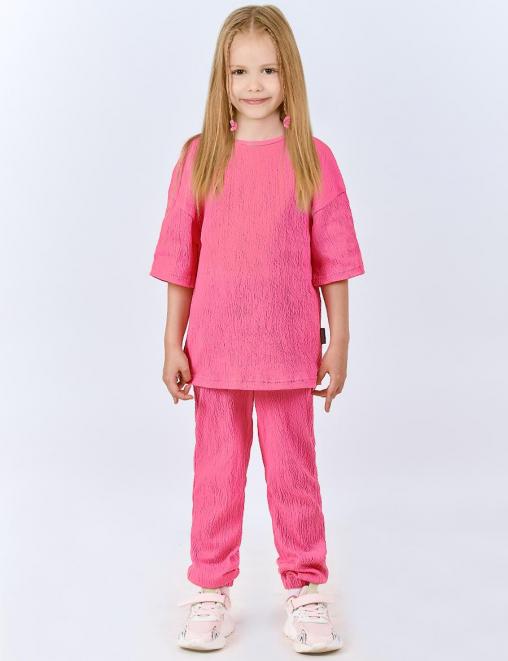 Костюм KETMIN ЭКСТРИМ цв.Ярко Розовый (Футболка/Брюки)