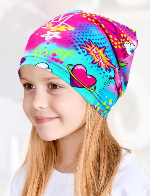 Шапка летняя LOVELY цв.Фуксия