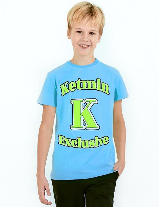 Футболка детская KETMIN EXCLUSIVE цв.Голубой Футболка детская KETMIN EXCLUSIVE цв.Голубой