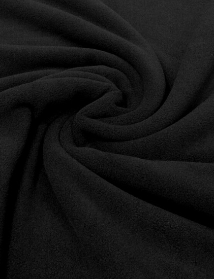 Флис  подкладочный цв. черный  180 плотность  