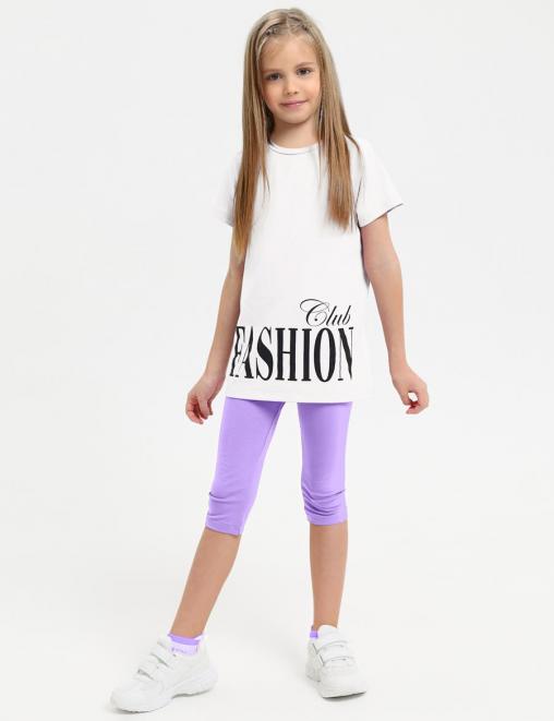 Бриджи для девочки COLOR цв.Сиреневый