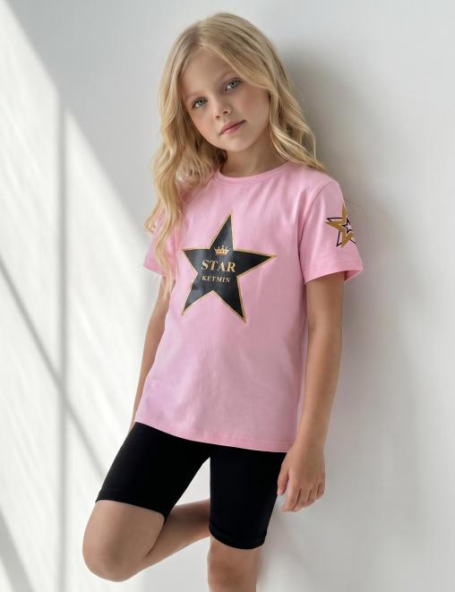 Футболка детская KETMIN STAR цв.Розовый