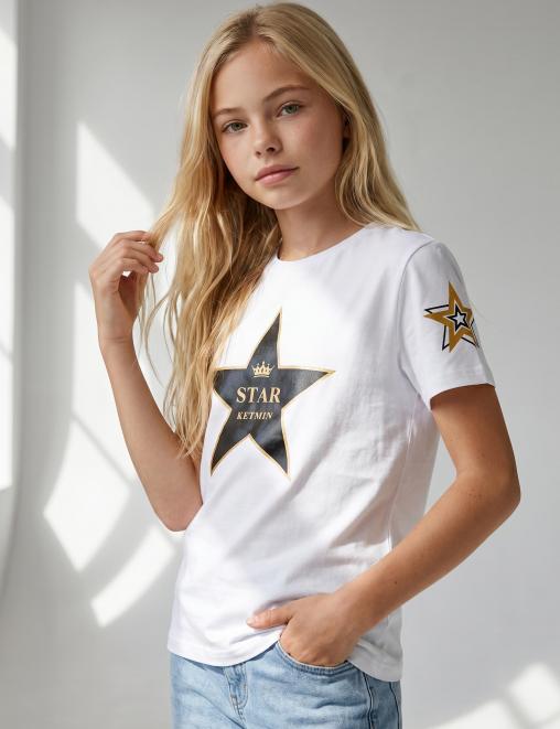 Футболка детская KETMIN STAR цв.Белый