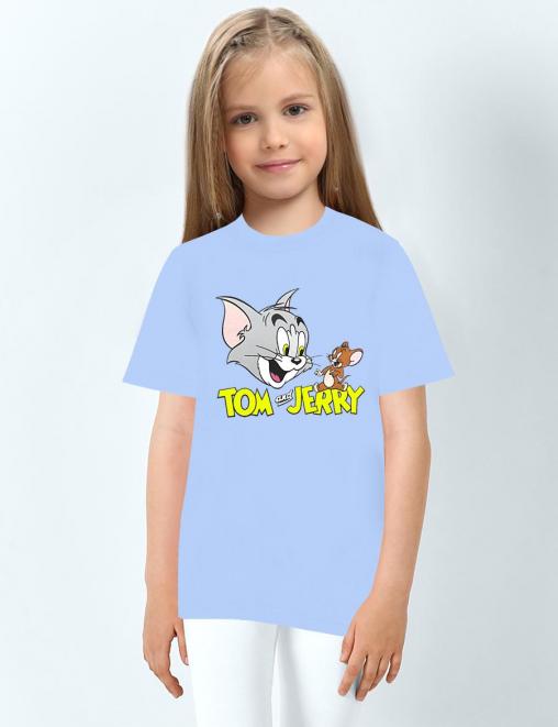 Футболка детская KETMIN URBAN ТОМ И ДЖЕРРИ цв. Голубой Футболка детская KETMIN URBAN ТОМ И ДЖЕРРИ цв. Голубой