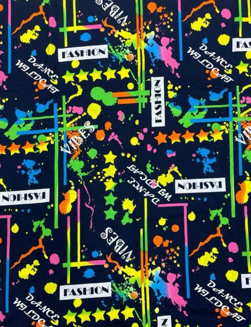 Кулирка ХЛОПОК КАРДЕ ш/полотно цв.Модный Неон