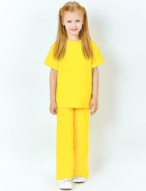 Костюм KETMIN ПРИВИЛЕГИЯ цв.Жёлтый (Футболка/Брюки)