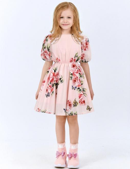 Платье для девочки KETMIN BRILLIANCE цв.ROSE paradise розовый