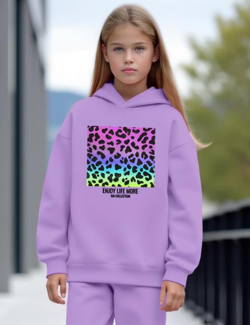 Худи детское KETMIN ENJOY LIFE цв.Сиреневый