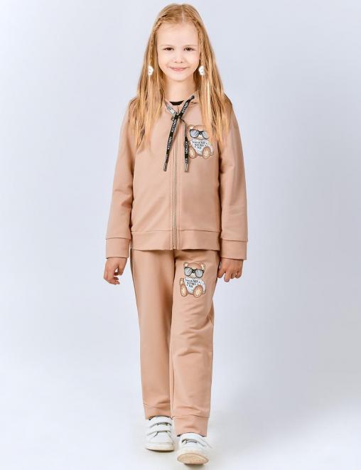 Костюм детский KETMIN МИШКА TOY на молнии цв.Бежевый