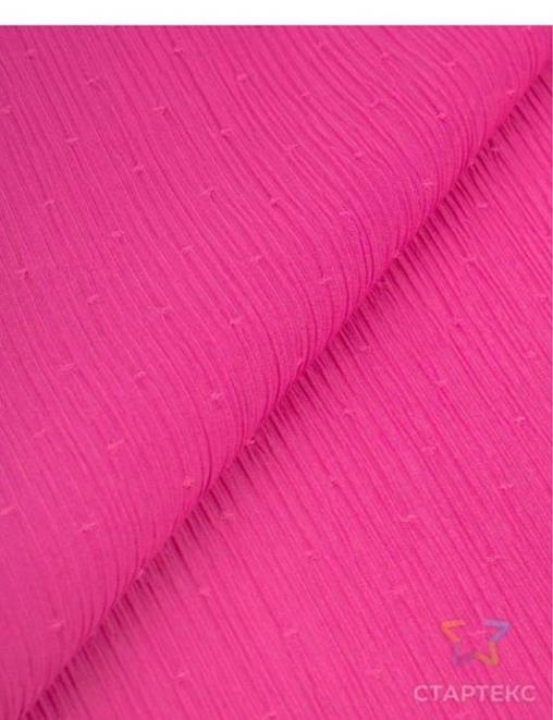 Шифон жаккард цв. Фуксия