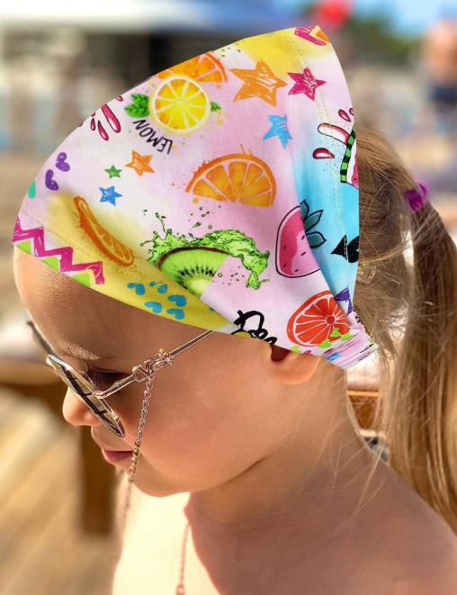 Бандана детская ХЛОПОК цв.ЭкзоФрукты