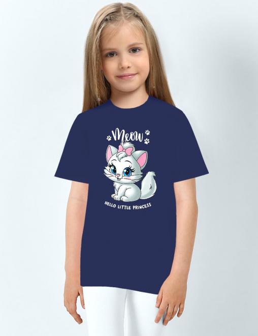 Футболка детская KETMIN HOME PR КИТТИ цв.Синий