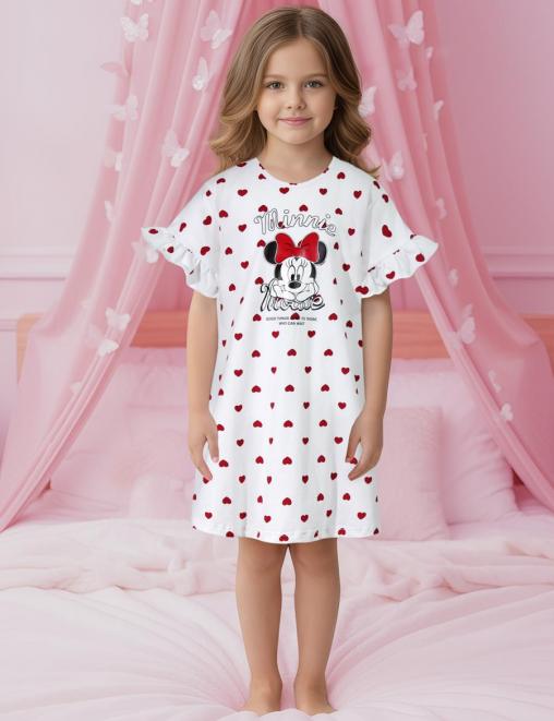 Сорочка детская KETMIN НЕЖЕНКА МИННИ LOVELY цв.Сердечки