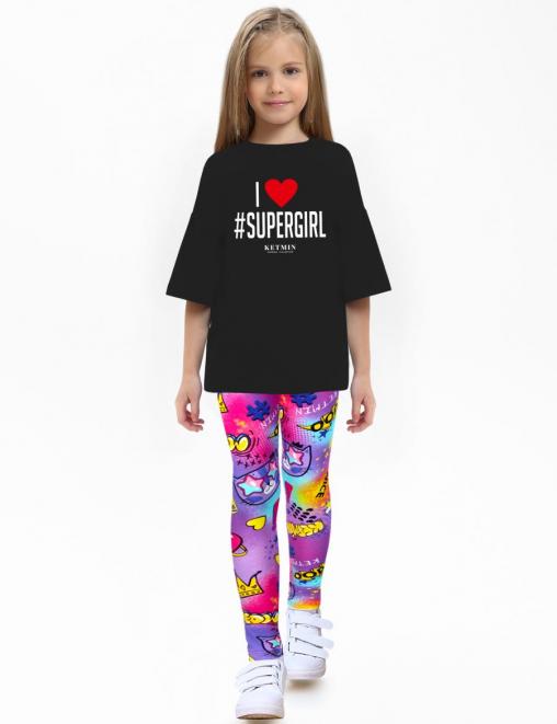 Легинсы детские PREMIUM KETMIN КОТИКИ цв.Фуксия Легинсы детские PREMIUM KETMIN КОТИКИ цв.Фуксия