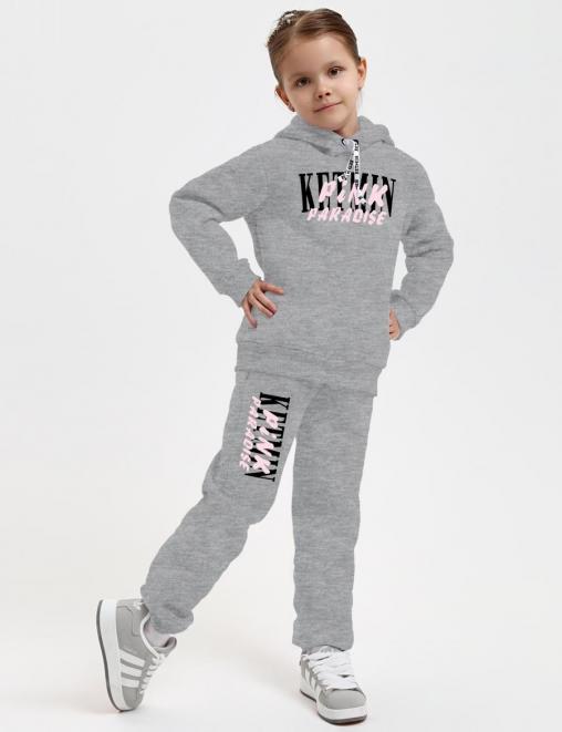 Детский костюм с начесом KETMIN PARADISE цв.Серый Меланж