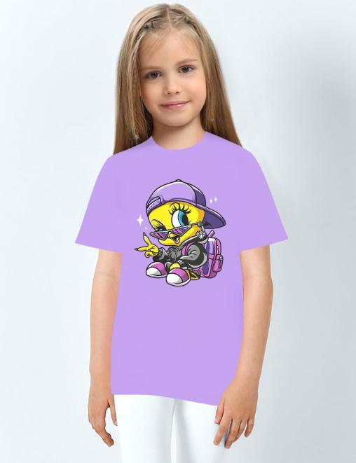 Футболка детская KETMIN HOME PR ТВИТТИ цв.Сиреневый