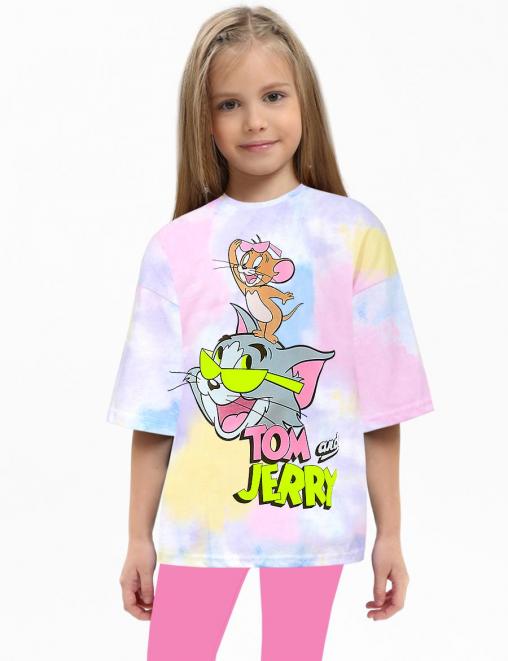 Футболка детская KETMIN МАЙАМИ цв.Тай Дай Неон